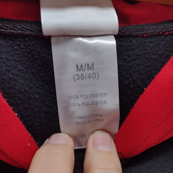 Knights Apparel Men's Indiana Hoosiers Pullover Drawstring Hoodie Red Black M - Picture 10 of 13